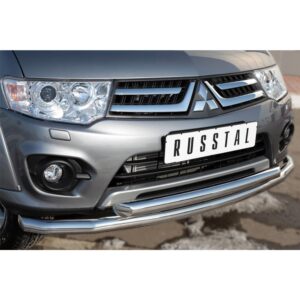 Защита переднего бампера d63 (секции) d63 (дуга)