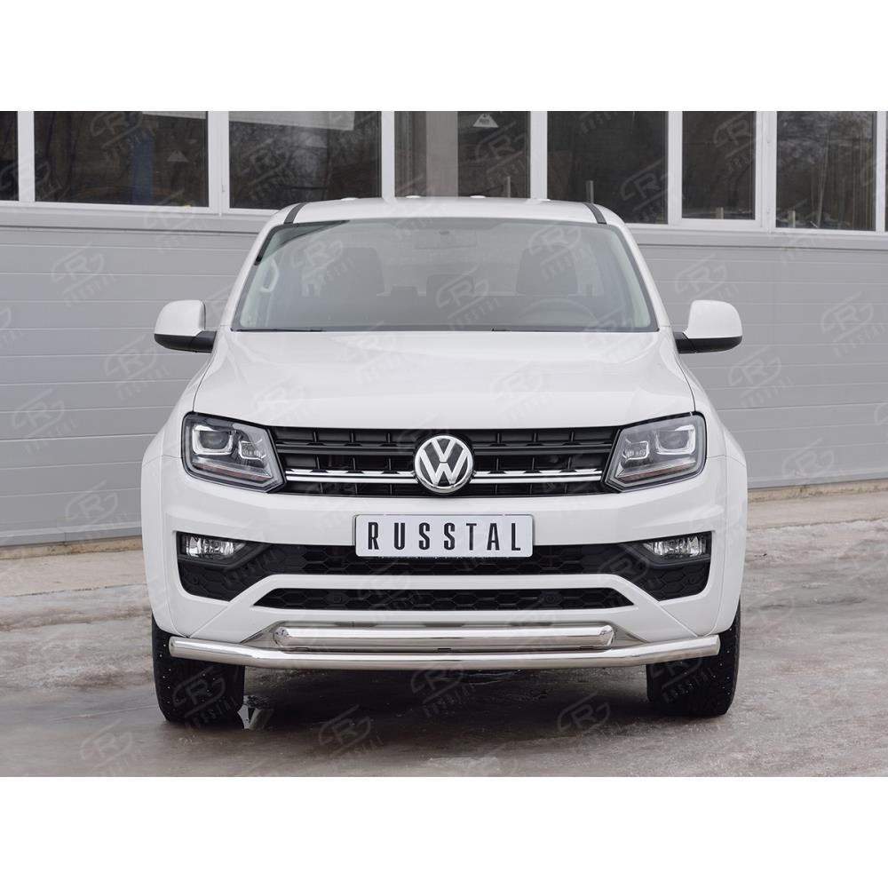 Защита переднего бампера d63 секция-d63 дуга VOLKSWAGEN AMAROK 2016 — изображение 3