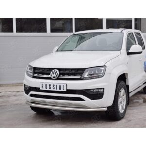 Защита переднего бампера D63 секция VOLKSWAGEN AMAROK 2016-