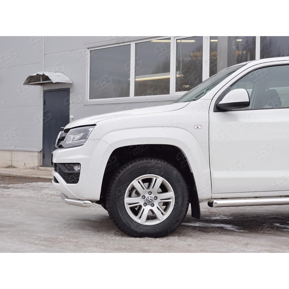 Защита переднего бампера D63 секция VOLKSWAGEN AMAROK 2016- — изображение 4