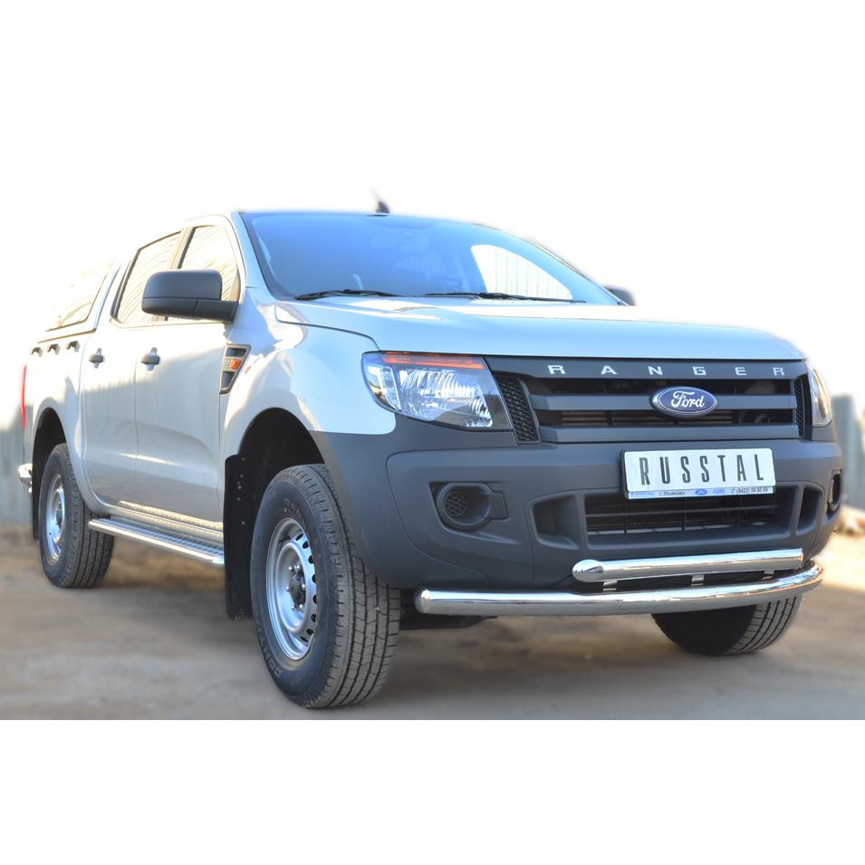 Защита переднего бампера D76 (дуга) D63 (дуга) Ford Ranger