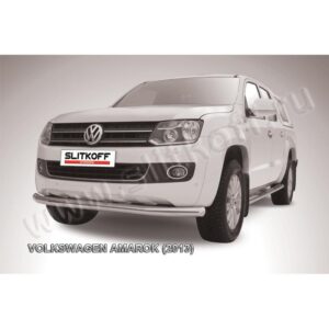 Защита переднего бампера d76 Volkswagen Amarok (2013)