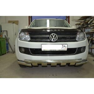 Защита переднего бампера G Volkswagen Amarok 2009