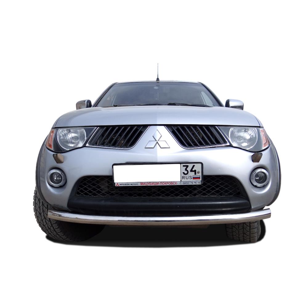 Защита переднего бампера радиус Mitsubishi L200 2006
