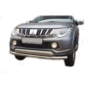 Защита переднего бампера овал Mitsubishi L200 2015