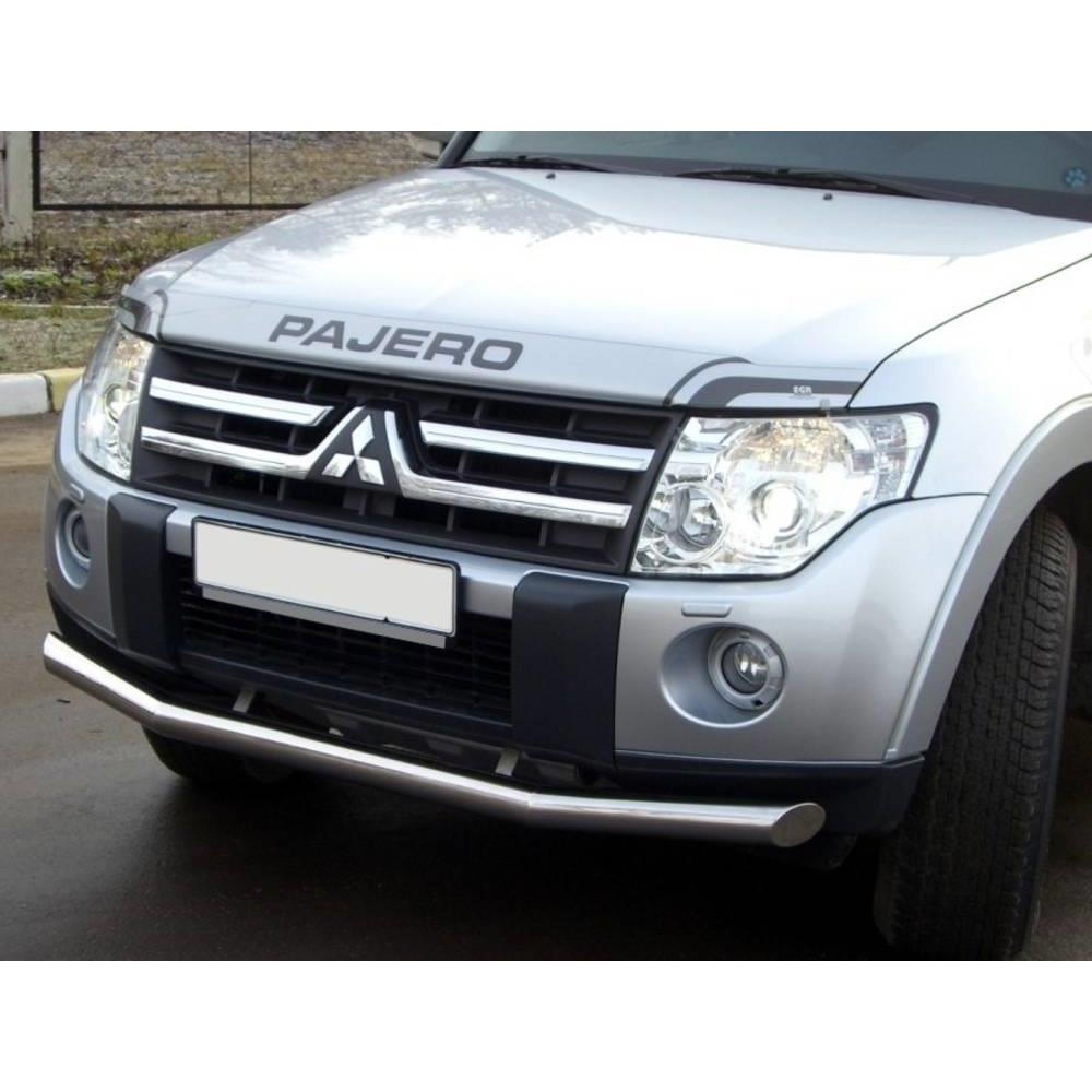 Защита переднего бампера Mitsubishi Pajero VI 2006-2011