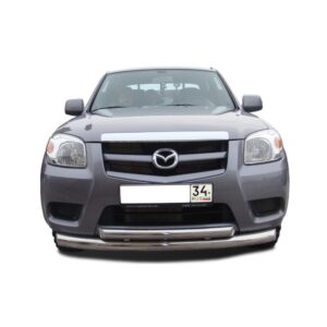 Защита переднего бампера двойная Mazda BT-50 2006