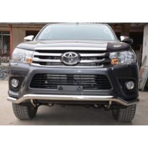 Защита переднего бампера волна Toyota Hilux 2015
