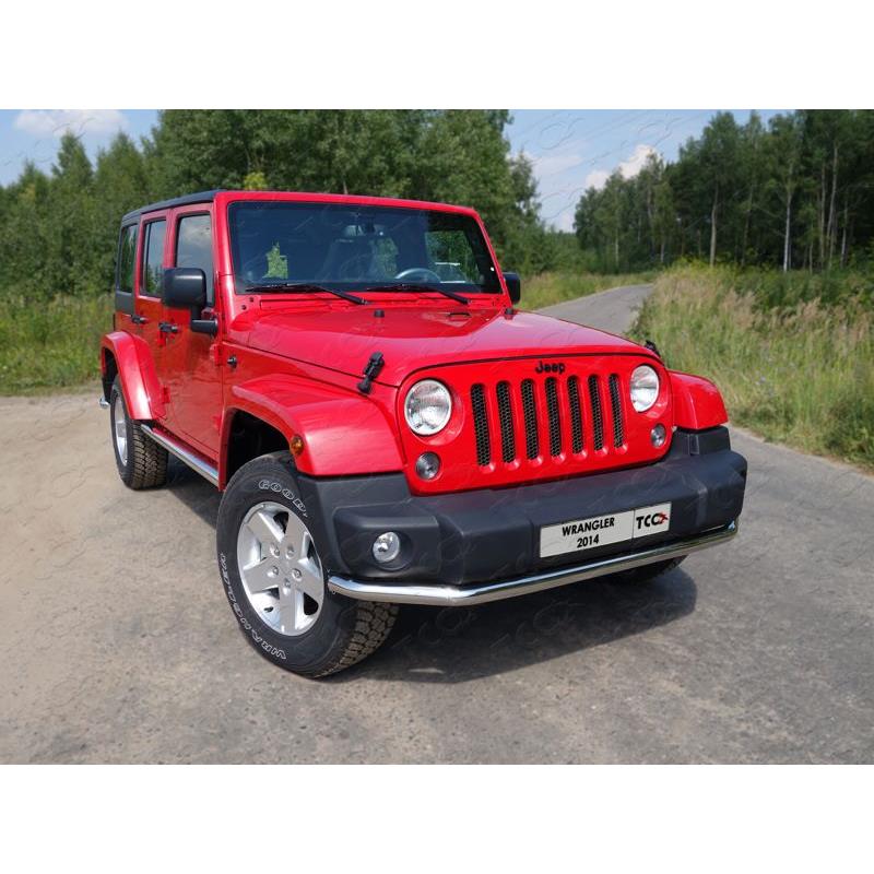 Защита передняя нижняя 60,3 мм для JEEP Wrangler 5D (3.6, JK) 2006-2018