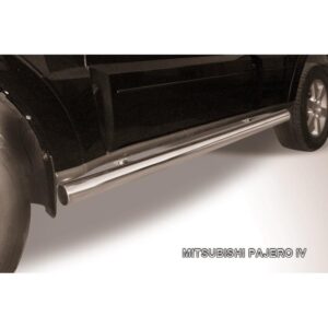 Защита порогов d76 труба Mitsubishi Pajero IV