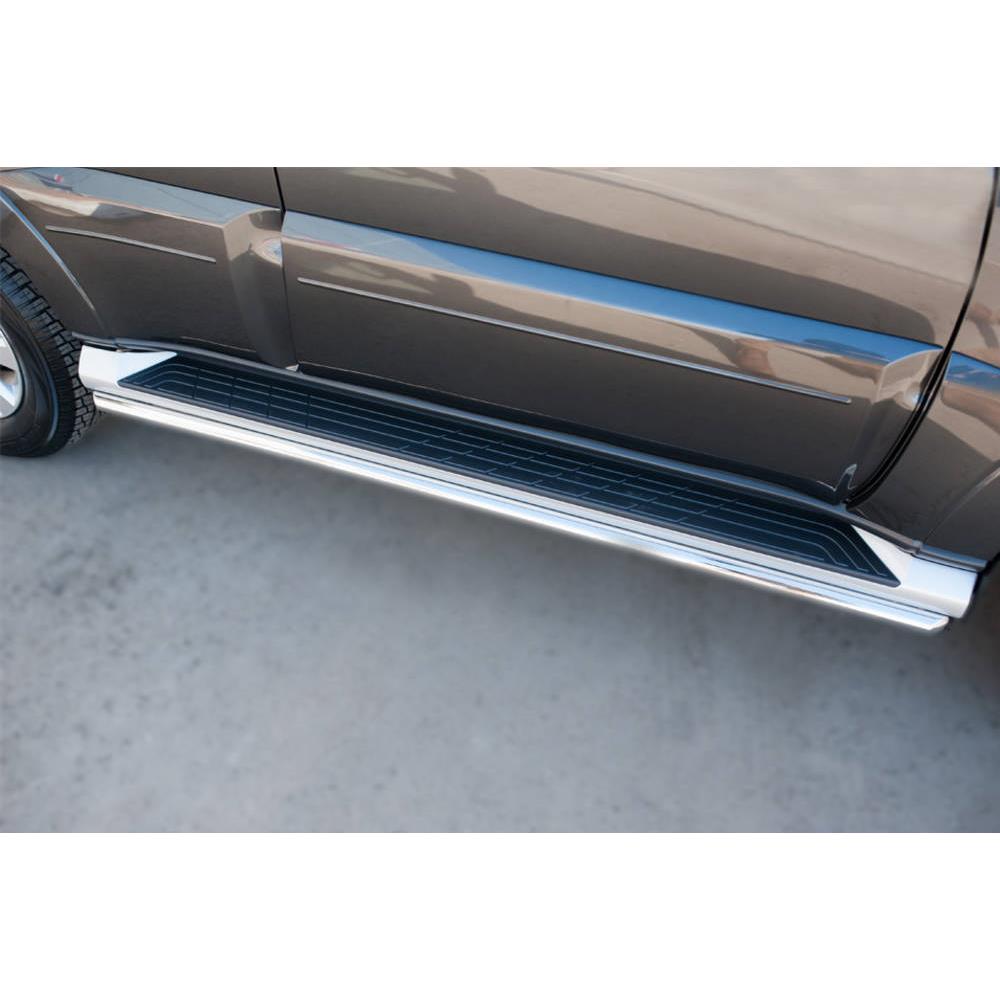 Защита порогов Mitsubishi Pajero IV 2014- — изображение 2