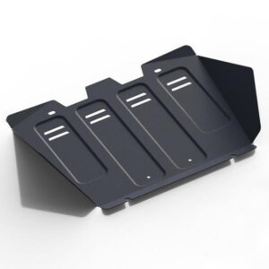 Защита радиатора + крепеж, АвтоБРОНЯ, Сталь, Toyota Hilux Surf 1995-2002, V - 3.0d; 3.4/Toyota Land Cruiser 90 1996-2001, V - 3.0d; 3.4