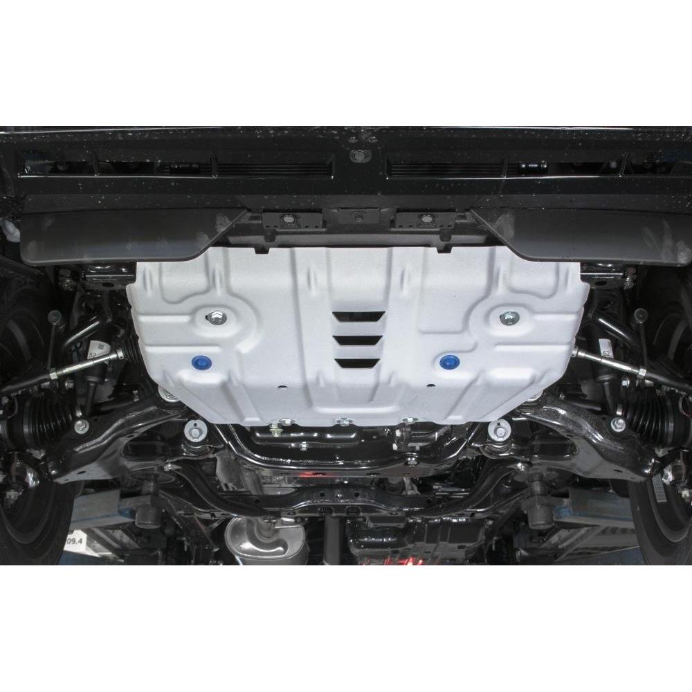 Защита радиатора алюминий 4мм Toyota LC 150 Prado 2009-2017, 2017-