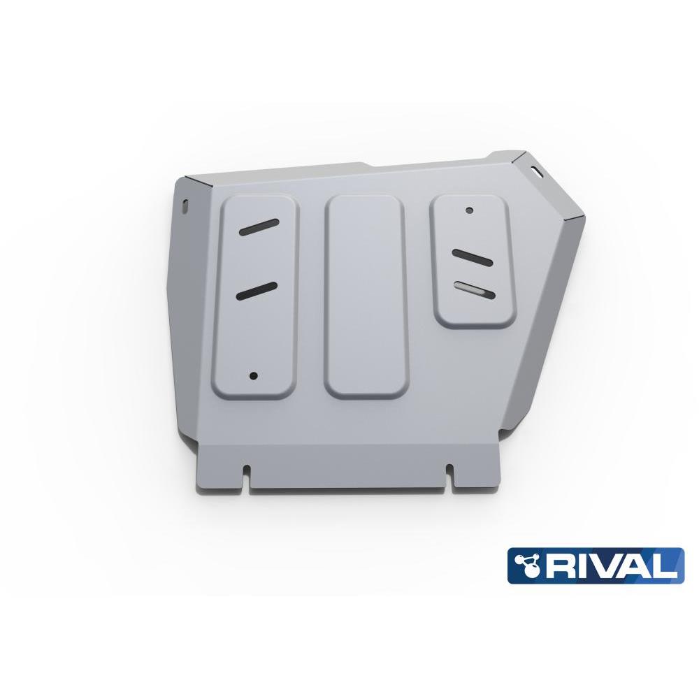 Защита РК + комплект крепежа, RIVAL, Алюминий, Suzuki Jimny 2019-, V-1.5