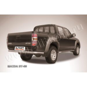 Защита заднего бампера d76 из нержавеющей стали Mazda BT-50