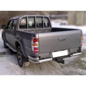 Защита заднего бампера "уголки" d-76+53 (MPL_4)