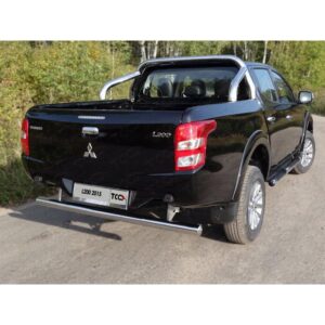 Защита задняя (центральная) 76,1 мм, полир. нерж. сталь MITSUBISHI L200 2015-2019