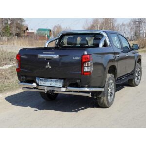 Защита задняя (уголки) 76,1 мм MITSUBISHI L200 2019-