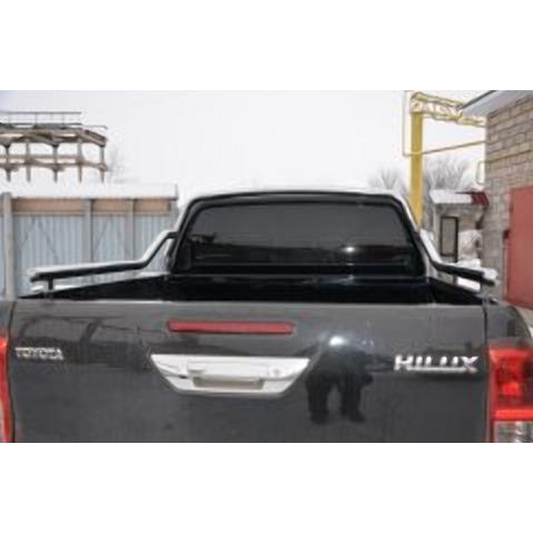 Защитные дуги кузова Toyota Hilux Exclusive Black 2018